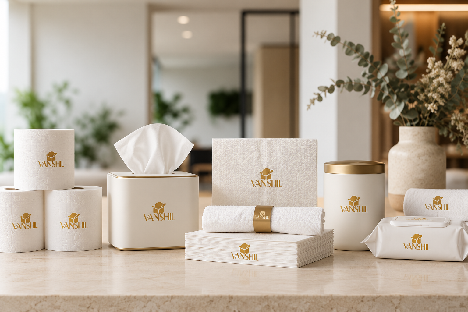 VANSHIL Luxury Tissue Collection